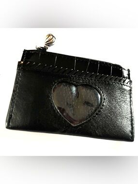 Brighton Zip Leather Coin Purse ID Holder